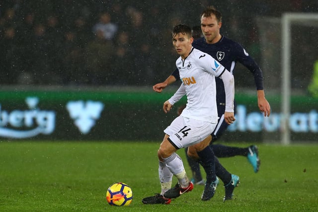 Former Tottenham and Swansea midfielder Tom Carroll has made 24 appearances for Exeter City this season.