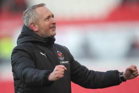 Neil Critchley oversaw two wins and a draw in March