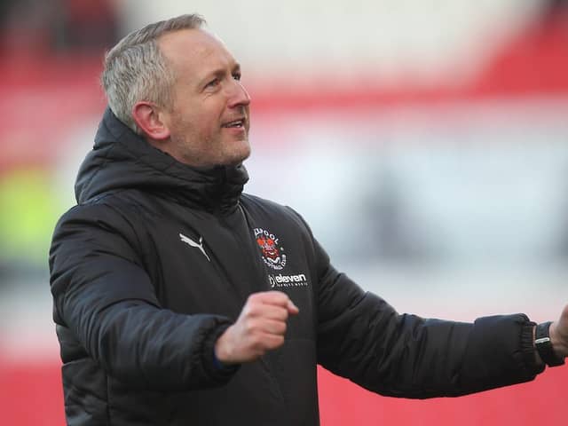 Neil Critchley oversaw two wins and a draw in March