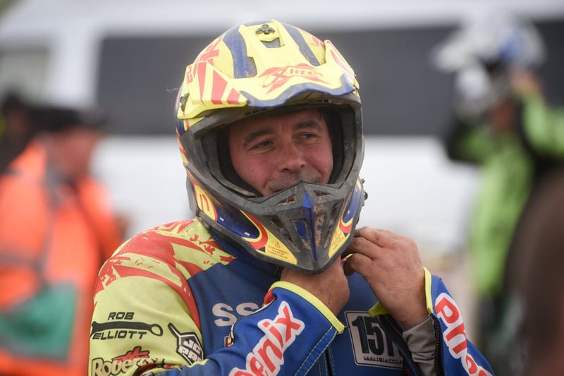 The Fylde ACU British Sand Masters meeting at St Annes beach organised by the Cheshire Grasstrack Club