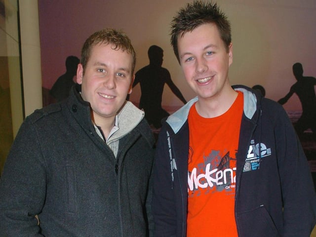 James Jones (left) and James Roberts, 2009