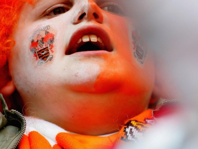 Blackpool fans.