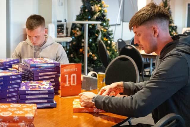 BST members have agreed to support Blackpool FC's Festive Fundraiser campaign less well off families this Christmas Picture: Blackpool FC