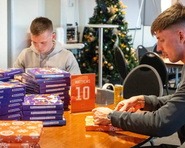 BST members have agreed to support Blackpool FC's Festive Fundraiser campaign less well off families this Christmas Picture: Blackpool FC