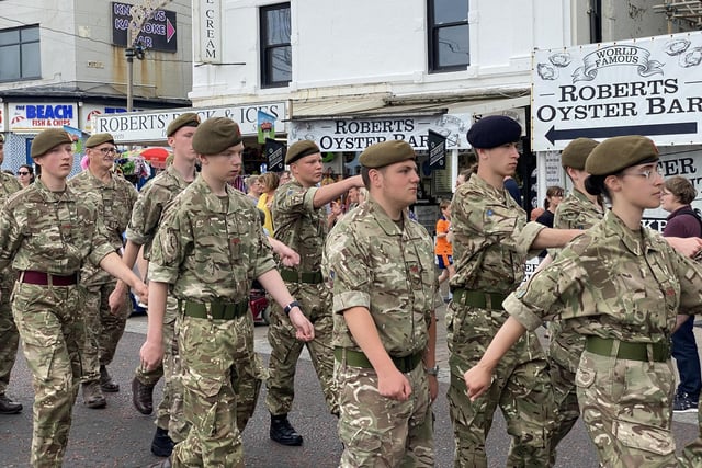 Armed Forces service and parade at Blackpool War Memorial and Cenotaph on Sunday, June 25.