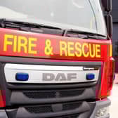 One person was treated for the effects of smoke inhalation following a fire in Poulton