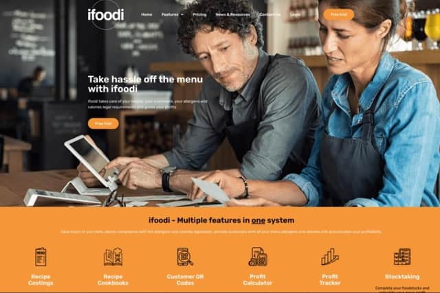 Chris Sullivan and  David Lee have launched their new calorie counting app ifoodi.com to help businesses comply with new laws