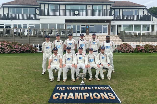 The Blackpool CC team that did the double last year