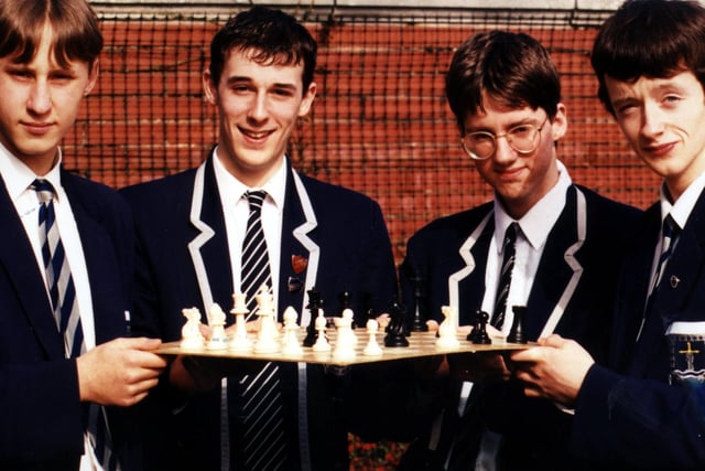 King Edward's School chess team