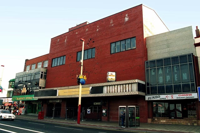 The old Illusions nightclub and Jenks building