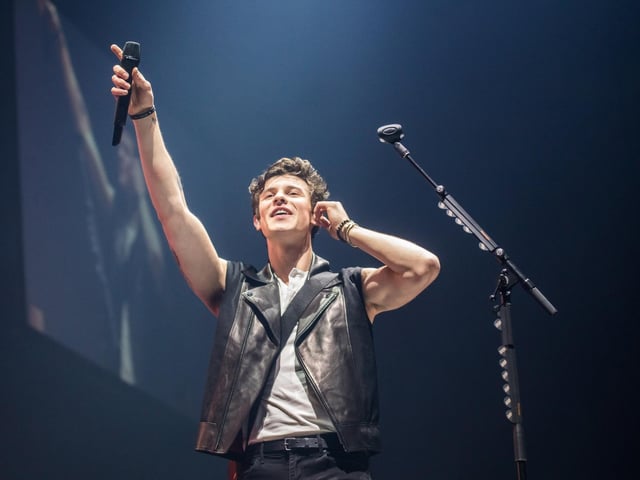 Shawn Mendes (pictured in concert) visited Blackpool in 2020 to surprise girlfriend Camila Cabello. She was celebrating her 23rd birthday with a glittering bash in the resort