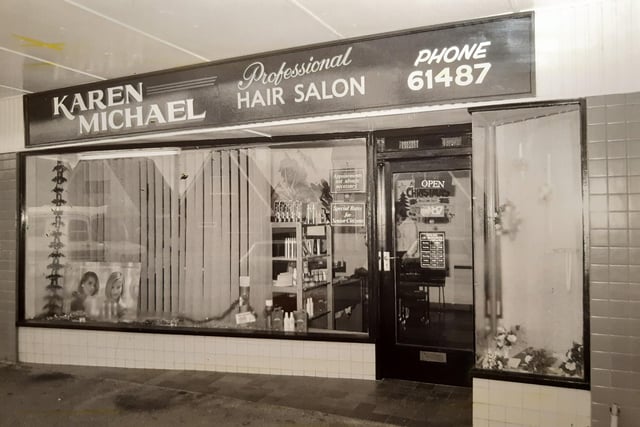 Karen Michael Hair Salon in Common Edge Road. A solarium with a full sunbed, complete with RUVA tubes had been fitted. Sessions were £2 for a 20 minute session