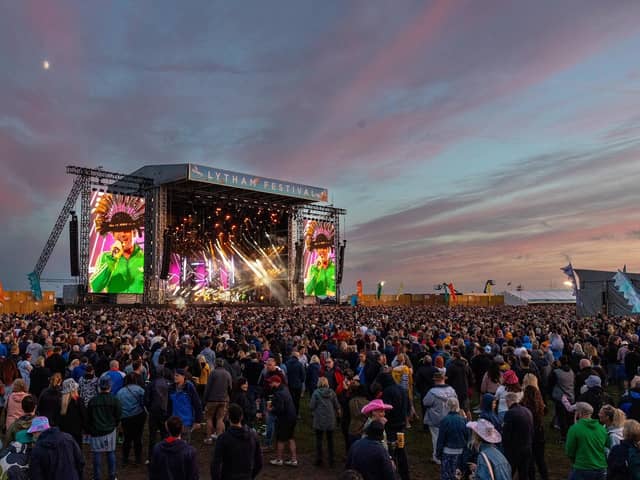 Opening night of Lytham Festival 2023. Credit: Lytham Festival