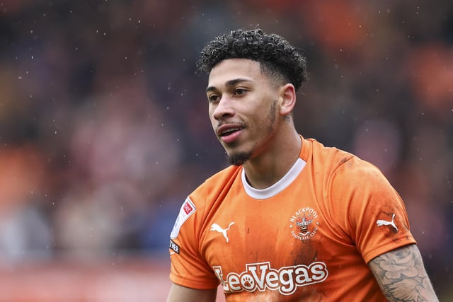 Jordan Lawrence-Gabriel is contracted at Bloomfield Road until 2025, with an option for an additional year.