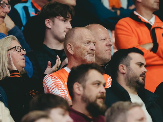 Seasiders supporters made the midweek trip to Oakwell.