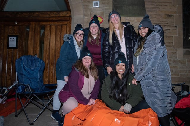 More than 100 people joined Streetlife’s Big Sleepout. Pic: Claire Griffiths