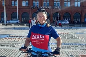 Lynda Slack, from Lytham St Annes, is taking on a 270-mile Ride the Nile challenge to raise funds for SSAFA, the Armed Forces charity