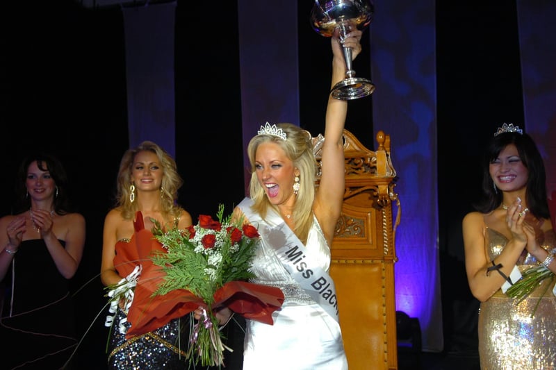 Huge celebrations from Jessica Berry, winner in 2009