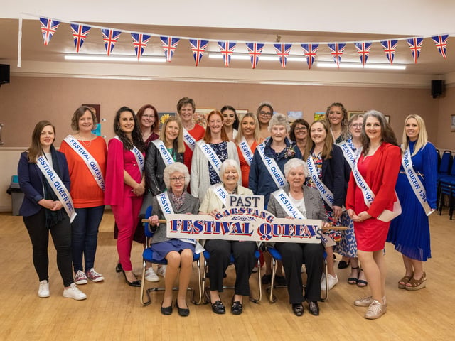 All the former Garstang Queens unite