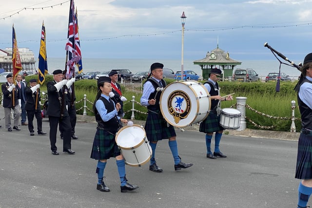 Armed Forces service and parade at Blackpool War Memorial and Cenotaph on Sunday, June 25.