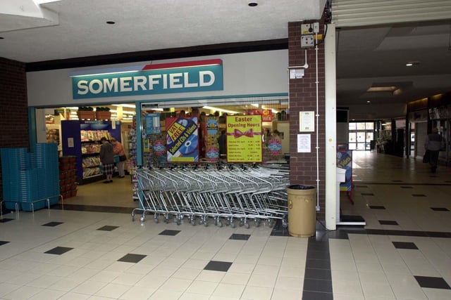 Somerfield in the Teanlowe Centre, Poulton. Did you shop there? This was in 2000