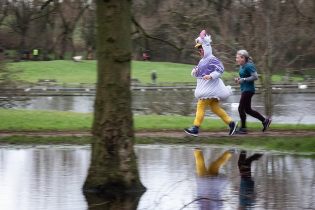 Go at your own pace and wear what you like are watchwords in Blackpool Parkrun.