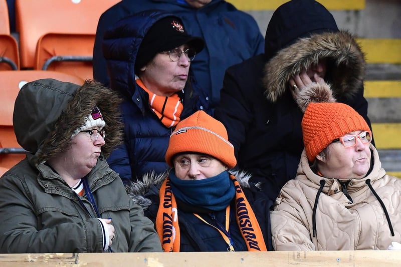 Seasiders supporters enjoyed the victory over Exeter City.