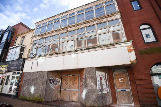 The former Co-Op bank in Clifton Street will be converted to a Marvin's Bar