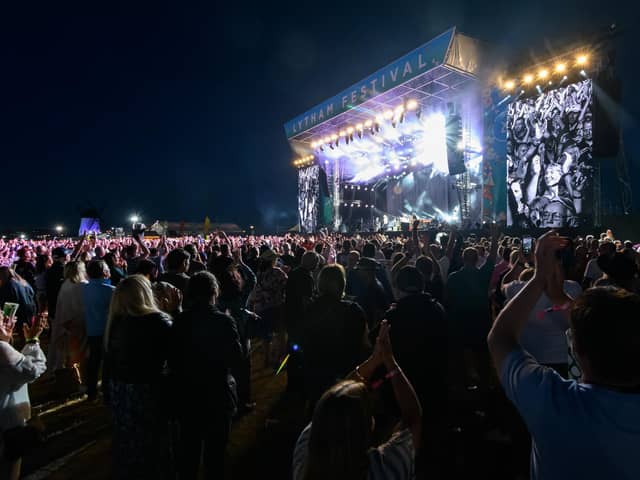 Paul Weller ends Lytham Festival 2022 to a packed crowd on July 10