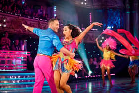 BBC handout photo of Will Mellor and Nancy Xu during the live show of Strictly Come Dancing on BBC1. Guy Levy/BBC/PA Wire