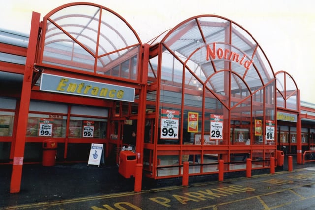 This was when the superstore in Cherry Tree Road was Normid in 1996