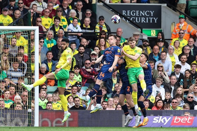 Kept busy with the lively Pukki but did well. Just hope this isn’t the last time we see him in a Blackpool shirt.