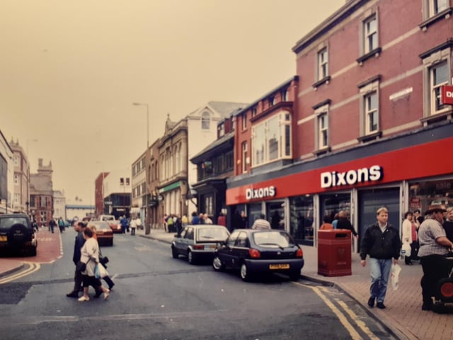 Dixons on the corner of Corporation Street