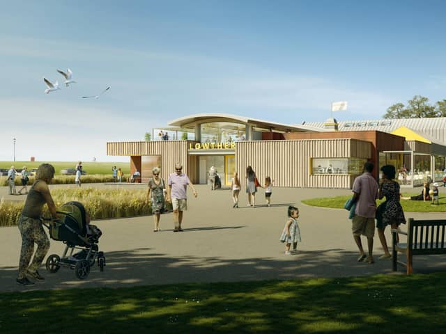 The planned new look for Lowther Pavilion, Lytham