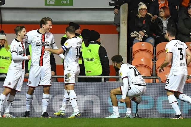 The Seasiders were facing a top side in Sheffield United, but they made them sweat and work for their win