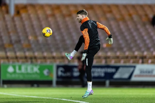 It's been a difficult couple of games for Dan Grimshaw, but remains Blackpool's first choice goalkeeper.