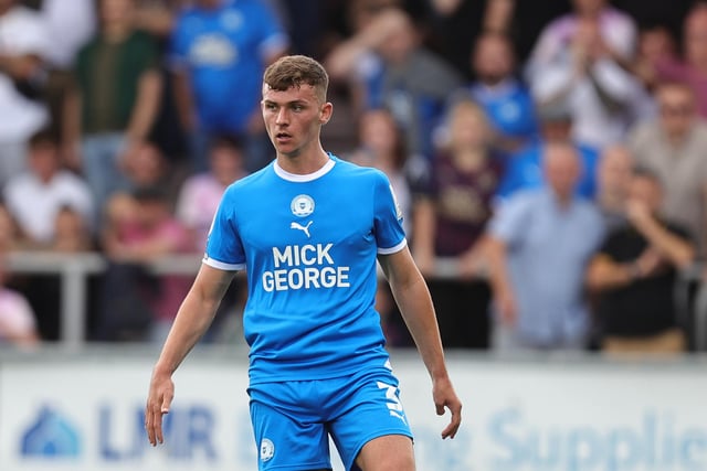 Harrison Burrows has scored three goals and provided eight assists in 27 League One appearances this season.