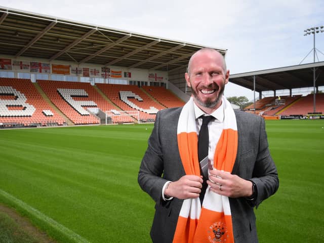 Michael Appleton is Blackpool's new head coach