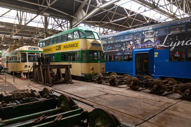 The tram depot at Rigby Road, Blackpool is one of only three such original facilities in the world still operational with working trams. Photo: Kelvin Stuttard