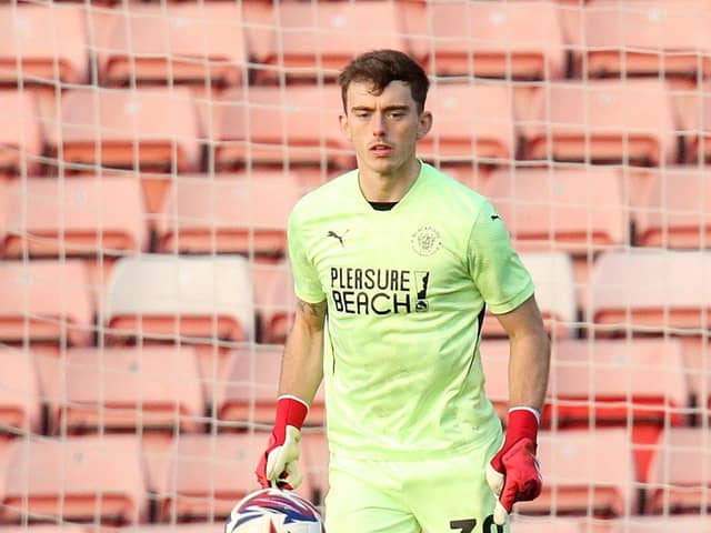 Harry Tyrer has enjoyed back-to-back clean sheets for the Seasiders, and has recently admitted he'd like to remain at Bloomfield Road beyond this season.