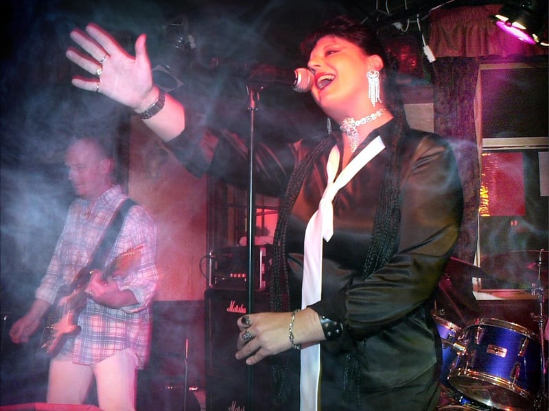 Blackpool band Envy performing at The Mariners pub, 2003