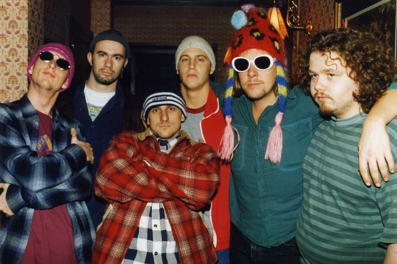 Rock band Bluefish entered the Gazette Bandstand Rock Competition in 1994