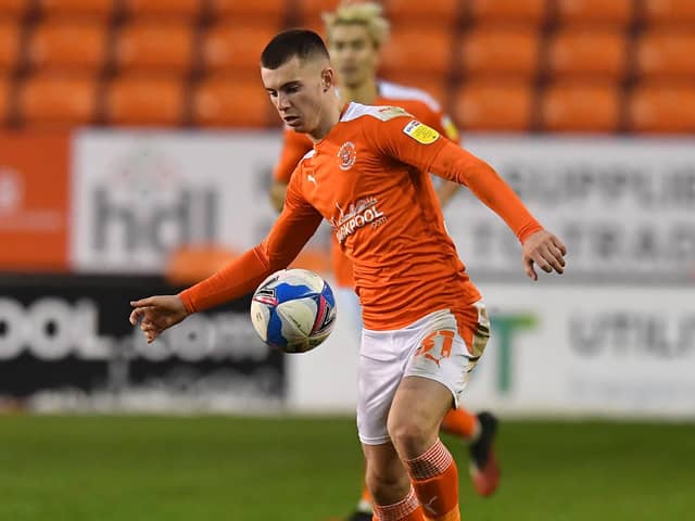 Ben Woodburn during his Blackpool days (Photographer Dave Howarth/CameraSport)