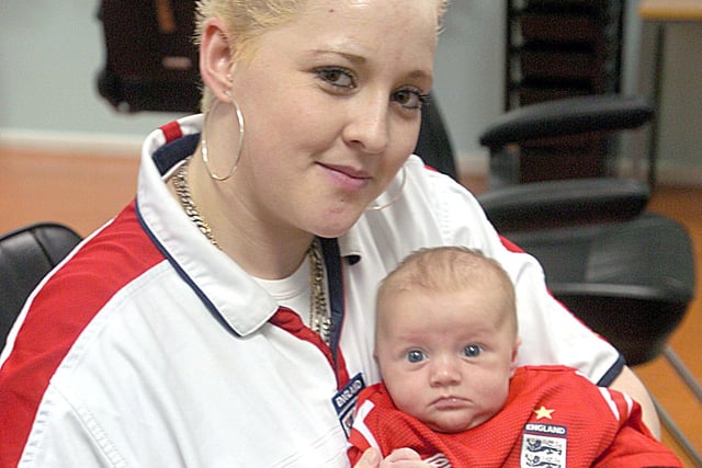 Cheryl Edwards with baby Shellyn