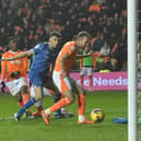 Blackpool claimed a 3-0 victory over Carlisle United- with Jordan Rhodes bagging a brace