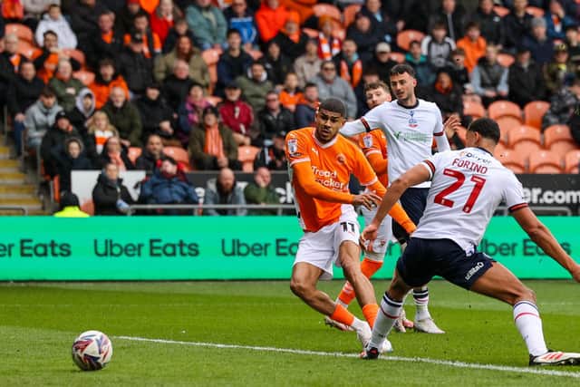 After a tough start to life at Bloomfield Road, Ashley Fletcher has really kicked on and has become a reliable figure up front - with 11 goals under his belt in the league.