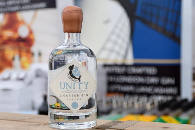 Unity Charter Gin which was launched at St Anne's Food and Drink Festival 2022. Photo: Kelvin Stuttard