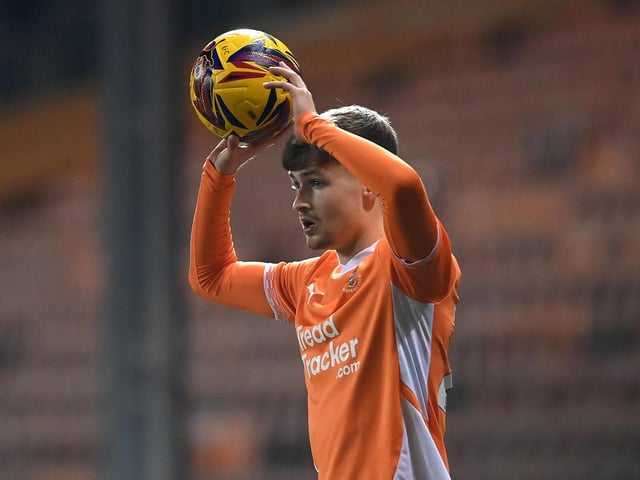 Zac Ashworth started at centre back on Tuesday night against Harrogate.