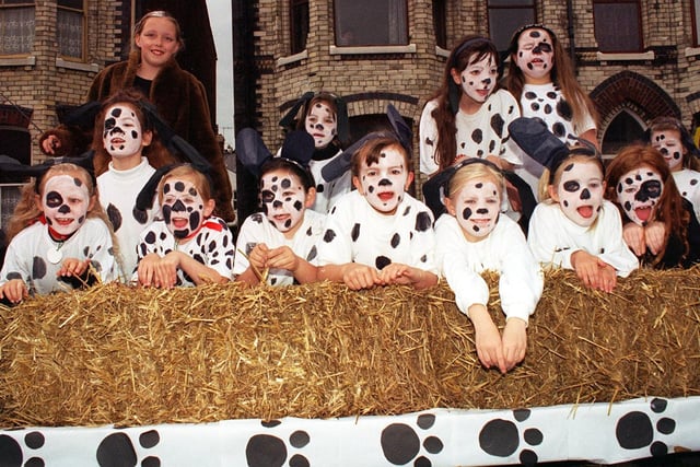 St Cuthbert's brownies as 101 Dalmations in1997