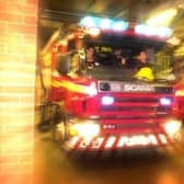 Fire crews were called out to a blaze on Dauntesy Avenue, Blackpool